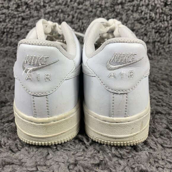 Nike Air Force 1 Triple White Kids Youth Size 5Y - Picture 2 of 8